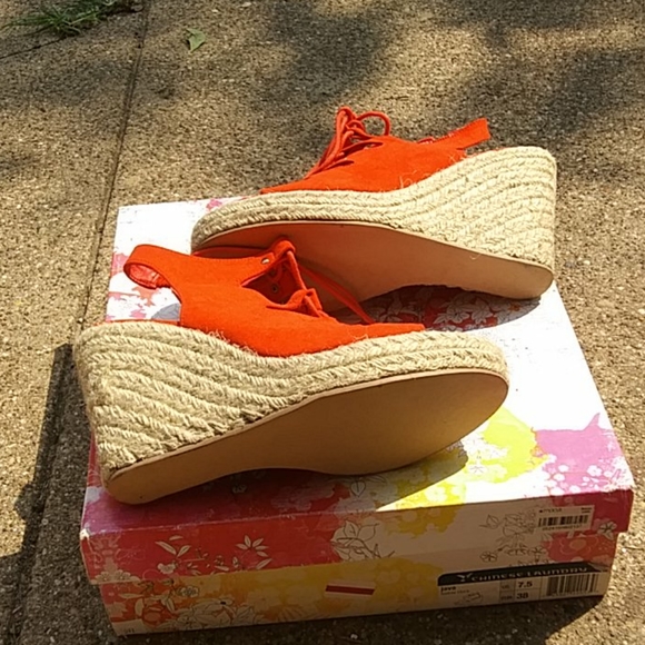 Just Fab Espadrille Wedges - Picture 4 of 5